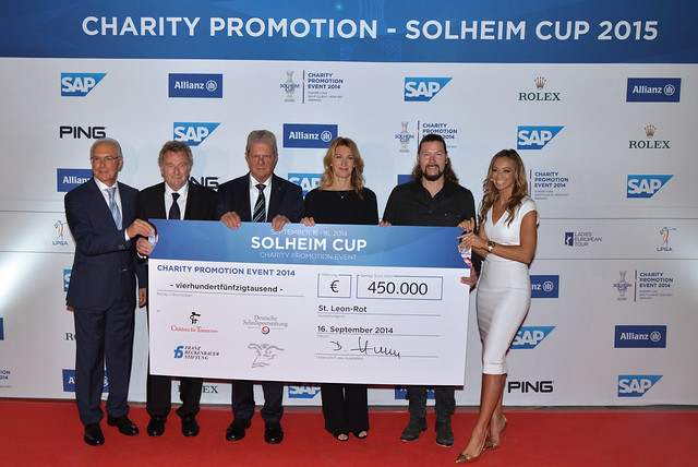 Solheim Cup Charity Promotion Event 2014