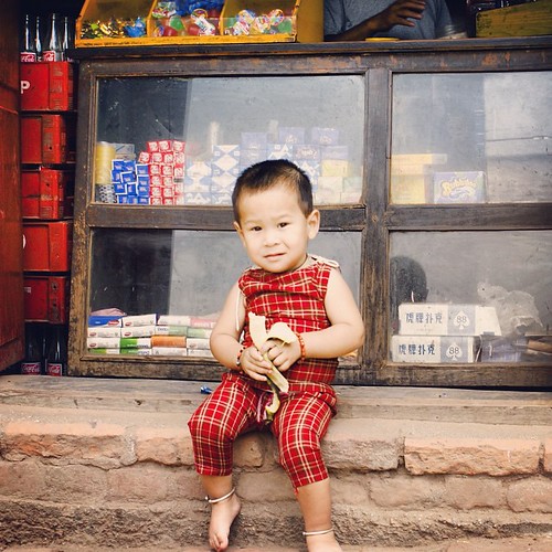   ... 2009   ... #Travel #Memories #2009 #Bhaktapur #Nepal 500  ...     #Old #City #Store #Child #Boy ©  Jude Lee