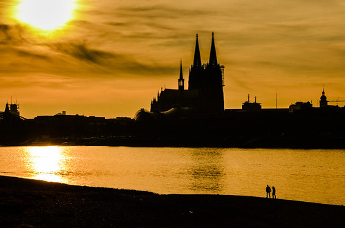 Cologne Sunset (Explored 2014-06-25)