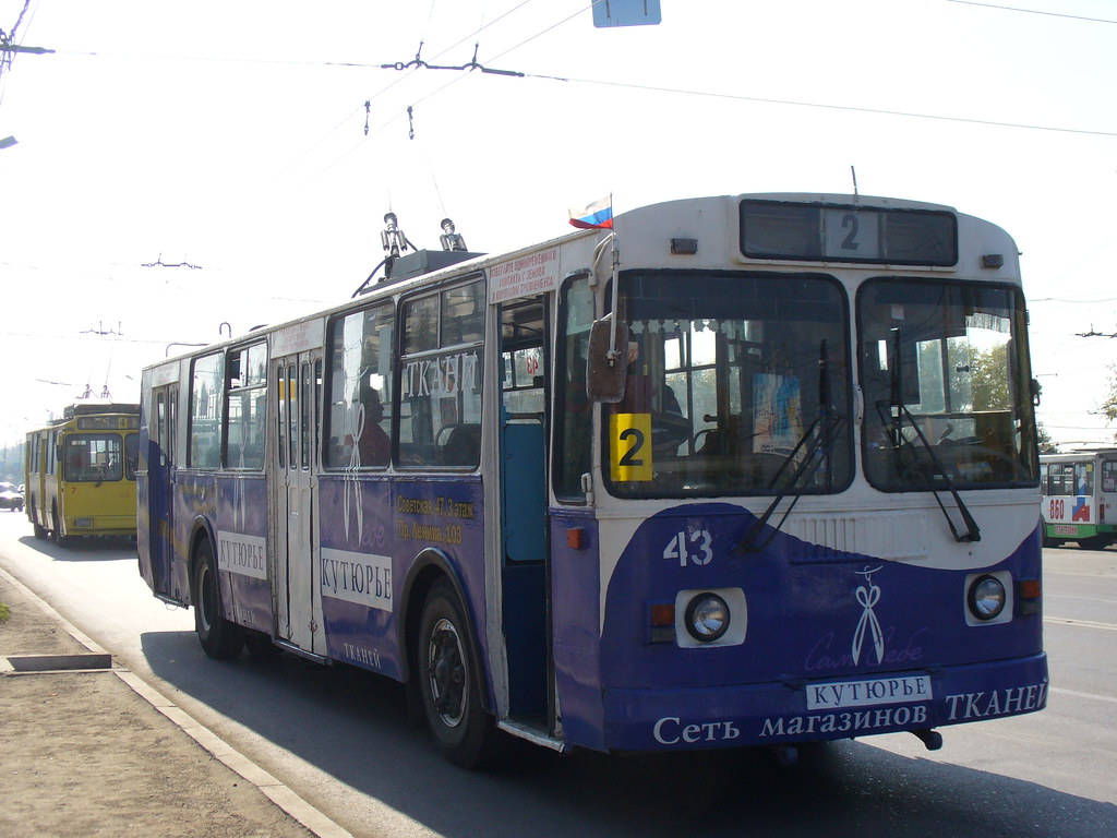 : Tula trolleybus 43 -682-012 [0] build in 1997, withdrawn in 2015