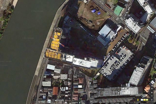 Googleマップの航空写真が2016年...