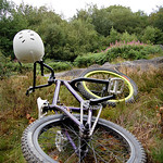 bmx at Rudry trails, Caerphilly