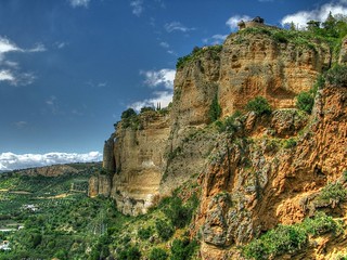 Ronda, Spain - 'El Tajo' canyon