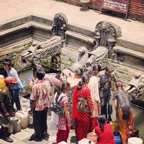   ... 2009   ... #Travel #Memories #2009 #Patan #Kathmandu #Nepal    ...      #Square #Public #Water #Supply #Peoples #Sculpture ©  Jude Lee