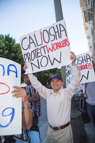 Condoms in Porn Protest at Cal/OSHA