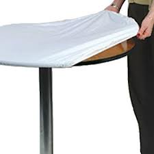 30 inch round Plastic Elastic Table Covers For Sale Anywhere In The US