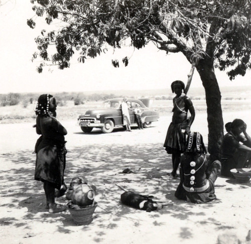 6 "Trip through South and Central Angola", Muhuila women, with cut off cone shells