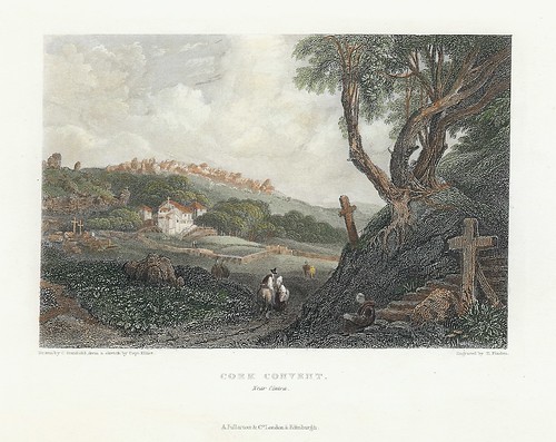 Cork Convent, Cintra, 1840 (Stanfield, Elliot, Finden)