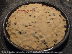 Chocolate Chip Taart /Giant Chocolate Chip Cookie