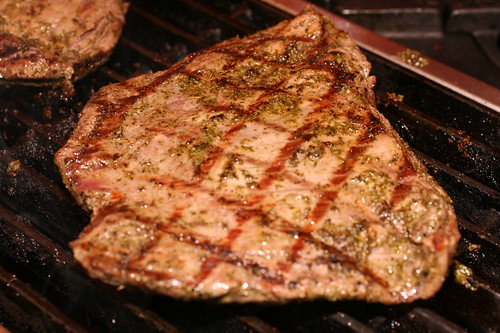 grilled Chimichurri steak