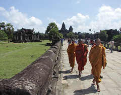 Leaving Angkor Wat