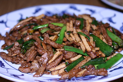 Beef, Bean Curd, and Peppers