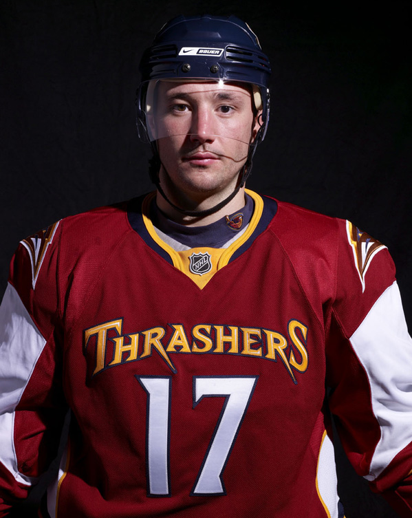The Atlanta Thrashers wore the most forgettable jersey in NHL history