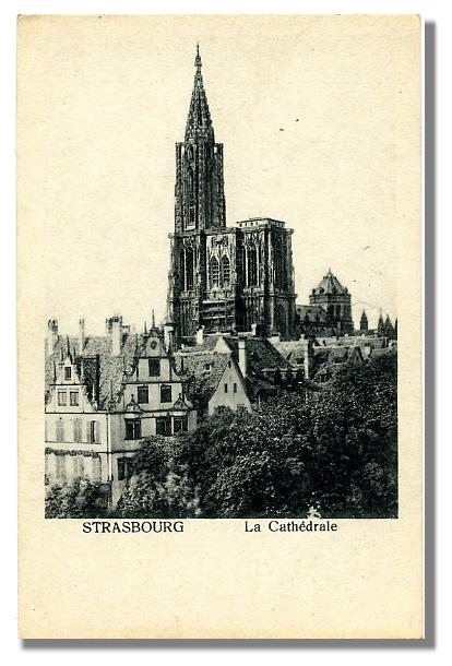 STRASBOURG - La Cathedrale