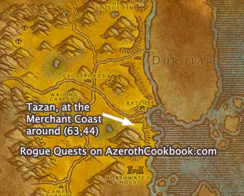 Tazan Map