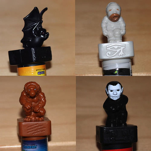 neat monster Nerds candy containers I picked up