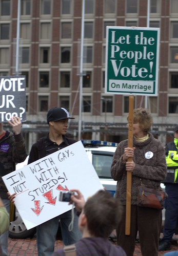 i'm with gays, not with stupids!