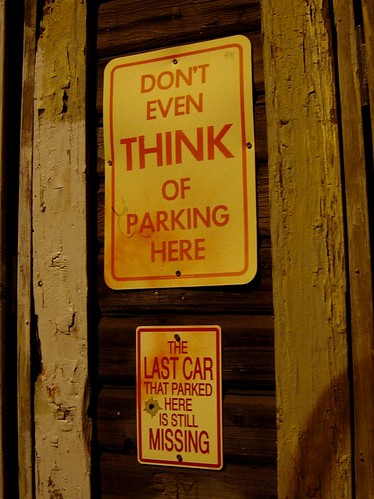 Roosevelt's Parking Warnings