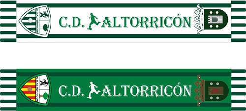 La bufanda del Club Deportivo Altorricón