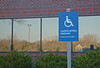 Handicapped parking spot by laurakaz