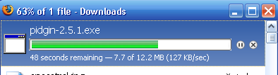 Indosat 3.5G Unlimited: download @ 127 KB/s