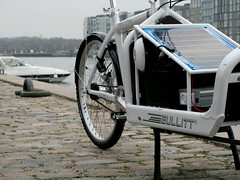 Human Battery - Bullitt with Wind Mill and Solar Panels