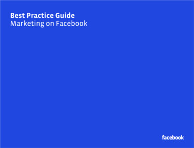 Facebook Guide