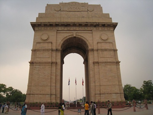 The imposing India War Memorial