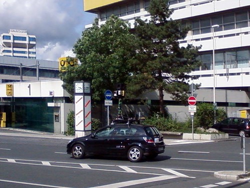 StreetView-Auto in Wuppertal