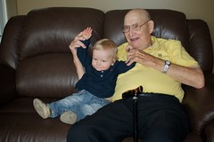 Touchdown with Great Grandpa Oatway
