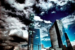 Black and Blue Sky