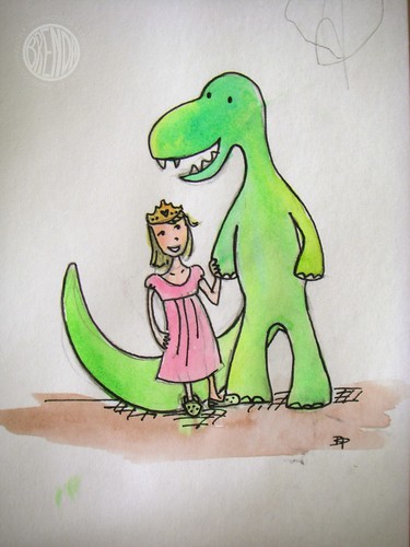 The Dinosaur and the Princess