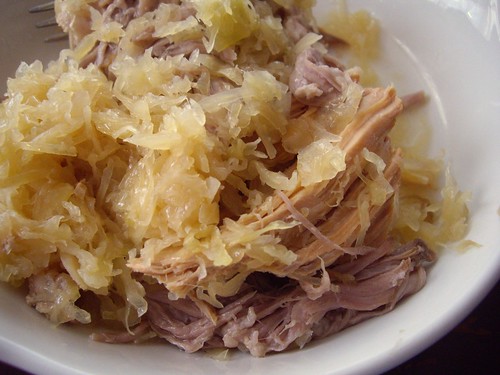 Crock Pot Sauerkraut Pork Roast
