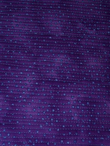 purple quilting