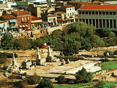 Ágora de Atenas, Grecia
