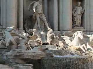 Roma - Fontana di Trevi Video