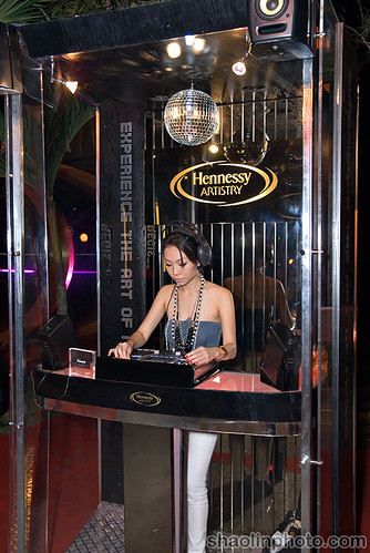 Hennessy Artistry DJ Booth