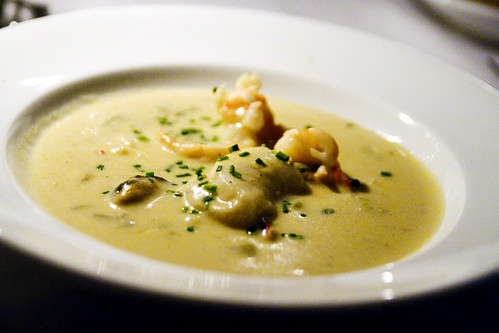 seafood corn bisque soup