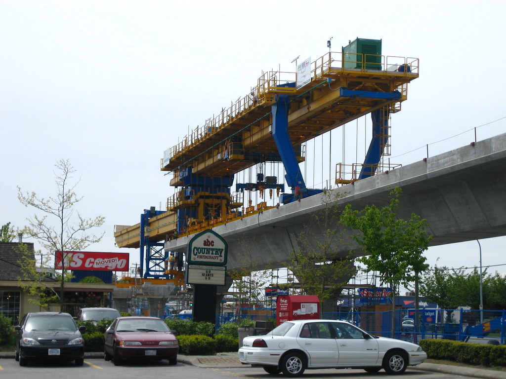 Canada Line Guideway Crane