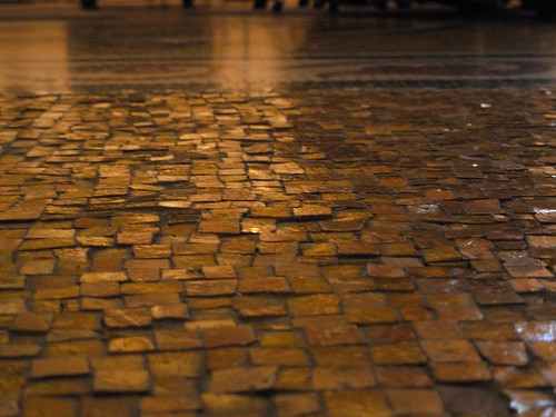 Tiffany Mosaic Floor Christ Church, Rochester, NY. Photo by Wayne Stratz.
