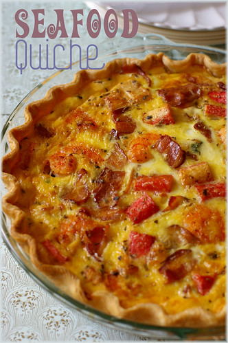 Fresh from the Oven: Seafood Quiche