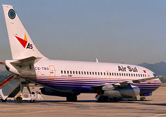 Air Sul B737-204 CS-TMA GRO 02/02/1990