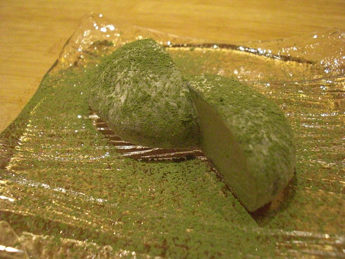 green tea mochi ice cream