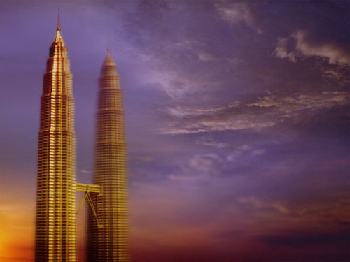 Cesar pelli's Petronas Towers, Las torres de Petrona • <a style="font-size:0.8em;" href="http://www.flickr.com/photos/30735181@N00/2295415951/" target="_blank">View on Flickr</a>