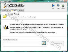 Créer un CD live Windows XP étape 4