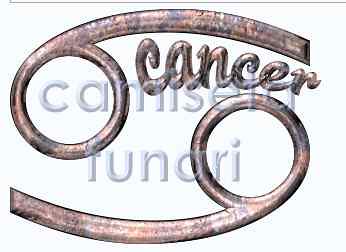 cancer signo desenho 3d