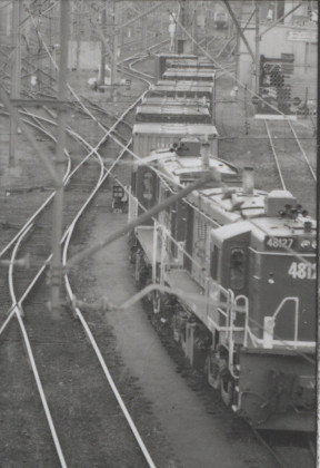 Goninans rail stock train, Newcastle, Australia -16 October 1998