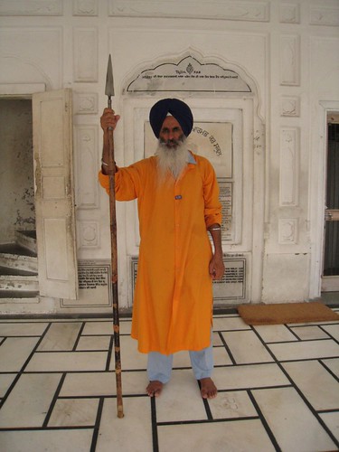 Sikh security guard