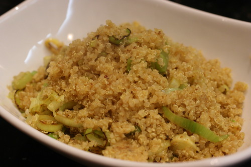 Curry Leek Quinoa