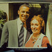 Jan D'Esopo with Barack Obama when he stayed in The Gallery Inn on his PR campain for a PRESIDENT